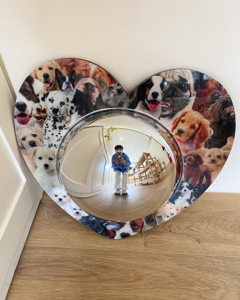 러브퍼피 아크릴 볼록거울 - you like what 유라이크왓 - CAVA LIFE