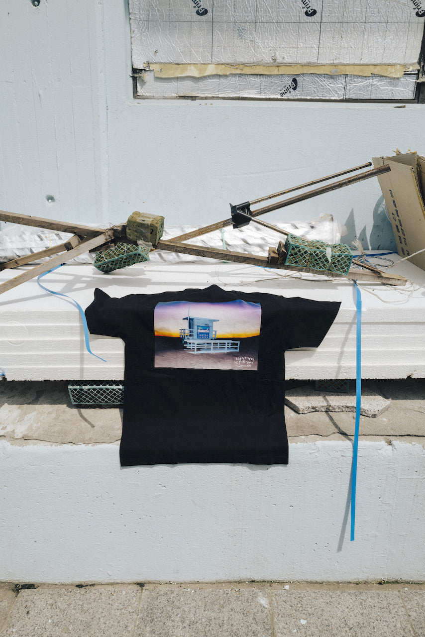 LINGERING LEFTOVERS 티셔츠 블랙