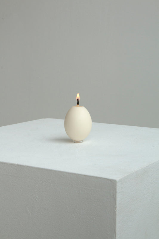Hen Egg Candle - MUSEUM ARCHIVE 뮤지엄 아카이브 - CAVA LIFE