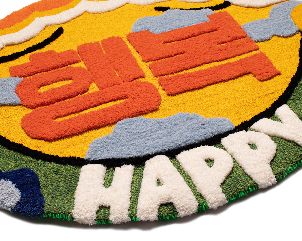 Meditation Rug : HAPPY - Le Jardin de la Paix 평화의정원 - CAVA LIFE
