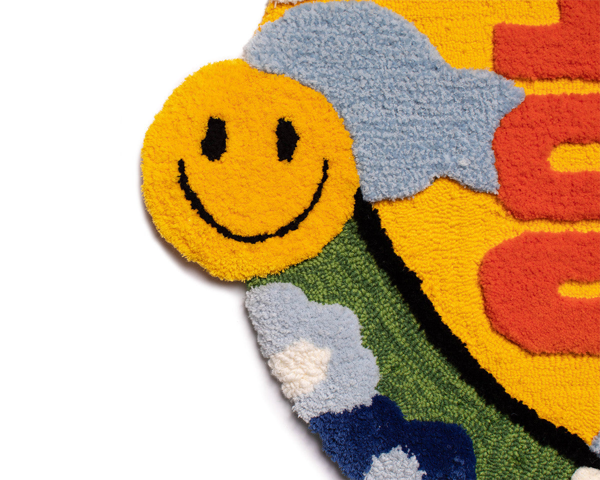 Meditation Rug : HAPPY - Le Jardin de la Paix 평화의정원 - CAVA LIFE