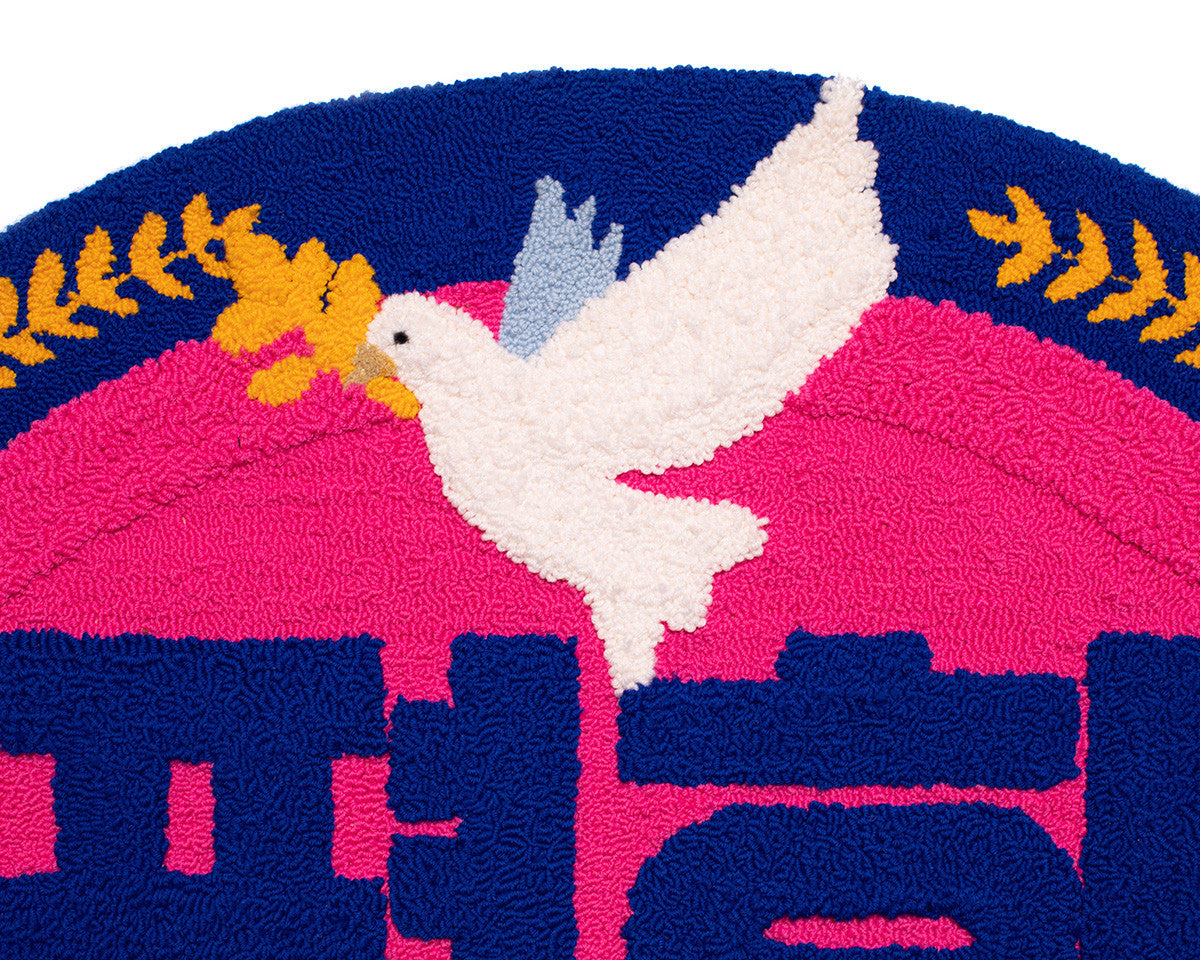 Meditation Rug : PEACE - Le Jardin de la Paix 평화의정원 - CAVA LIFE