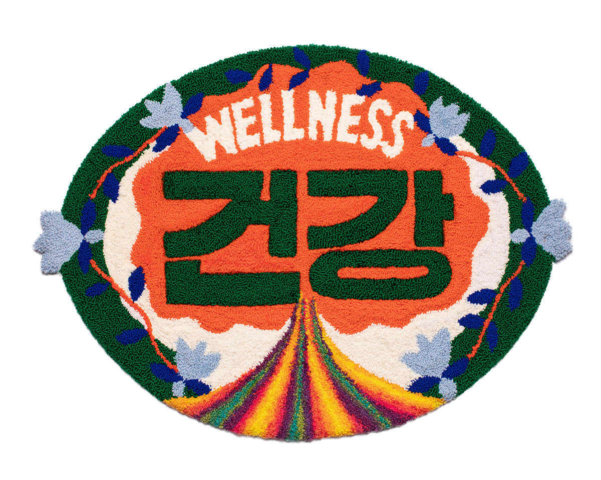 Meditation Rug : WELLNESS - Le Jardin de la Paix 평화의정원 - CAVA LIFE