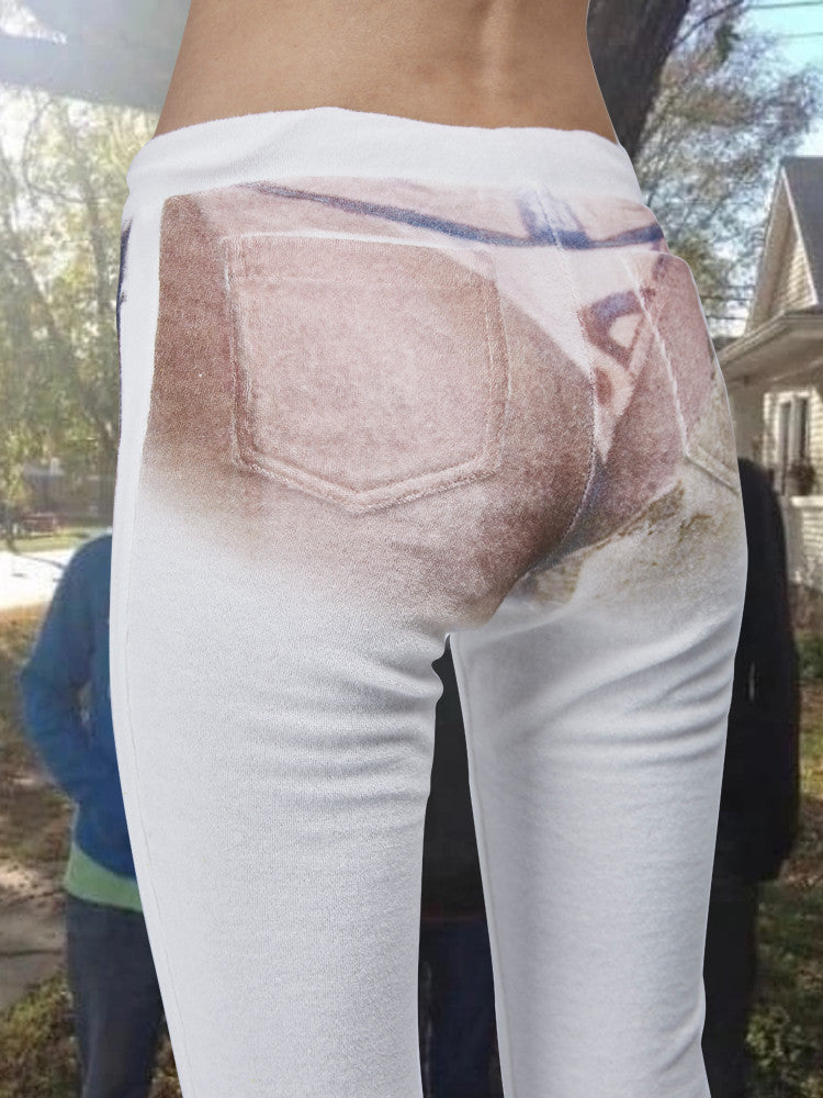 TE#8 “BIKINIsed Denim” for BeachBitches Trackpants - KIZIP 키집 - CAVA LIFE