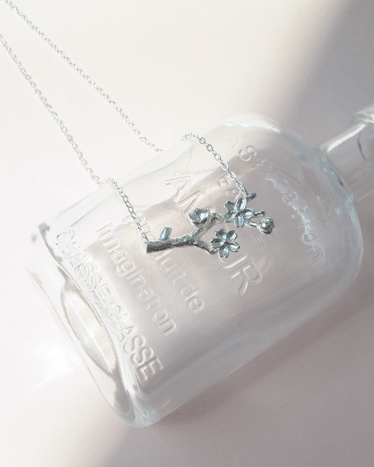 cherry blossom necklace - Next Green Door - CAVA LIFE