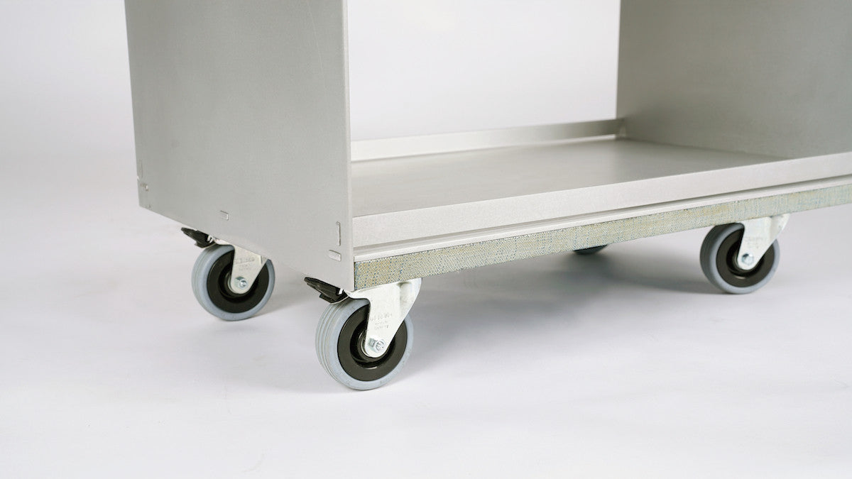 옻칠 & 리벳 이음 트롤리 (하제x하르타) - 그린 - HAJE 하제 - CAVA LIFE