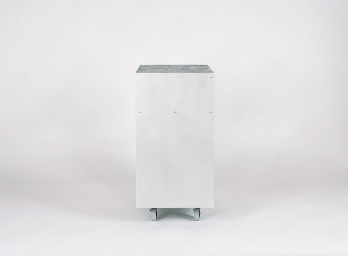 옻칠 & 리벳 이음 트롤리 (하제x하르타) - 블루 - HAJE 하제 - CAVA LIFE