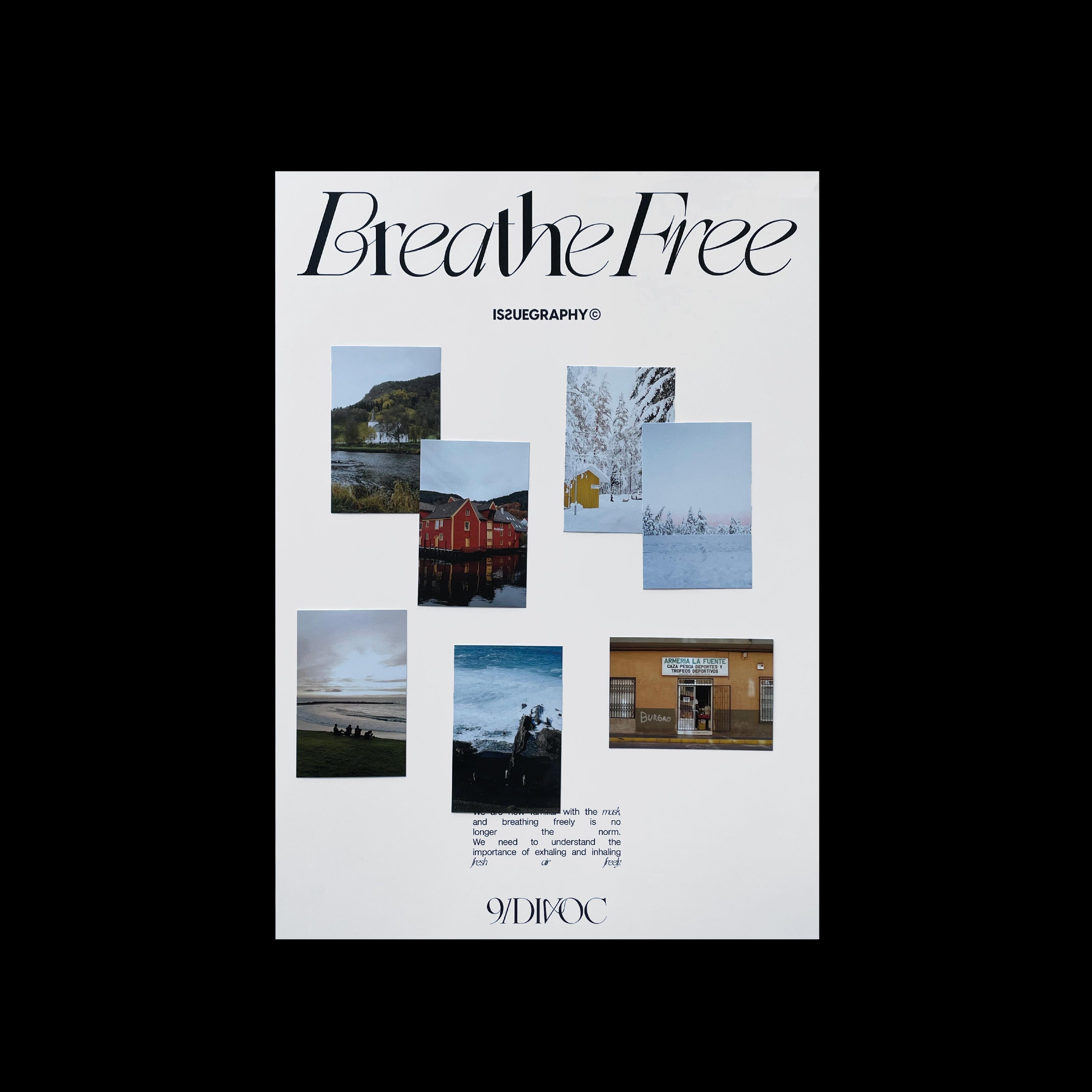 카테고리 포스터 3종 - Issuegraphy 이슈그래피 - CAVA LIFE