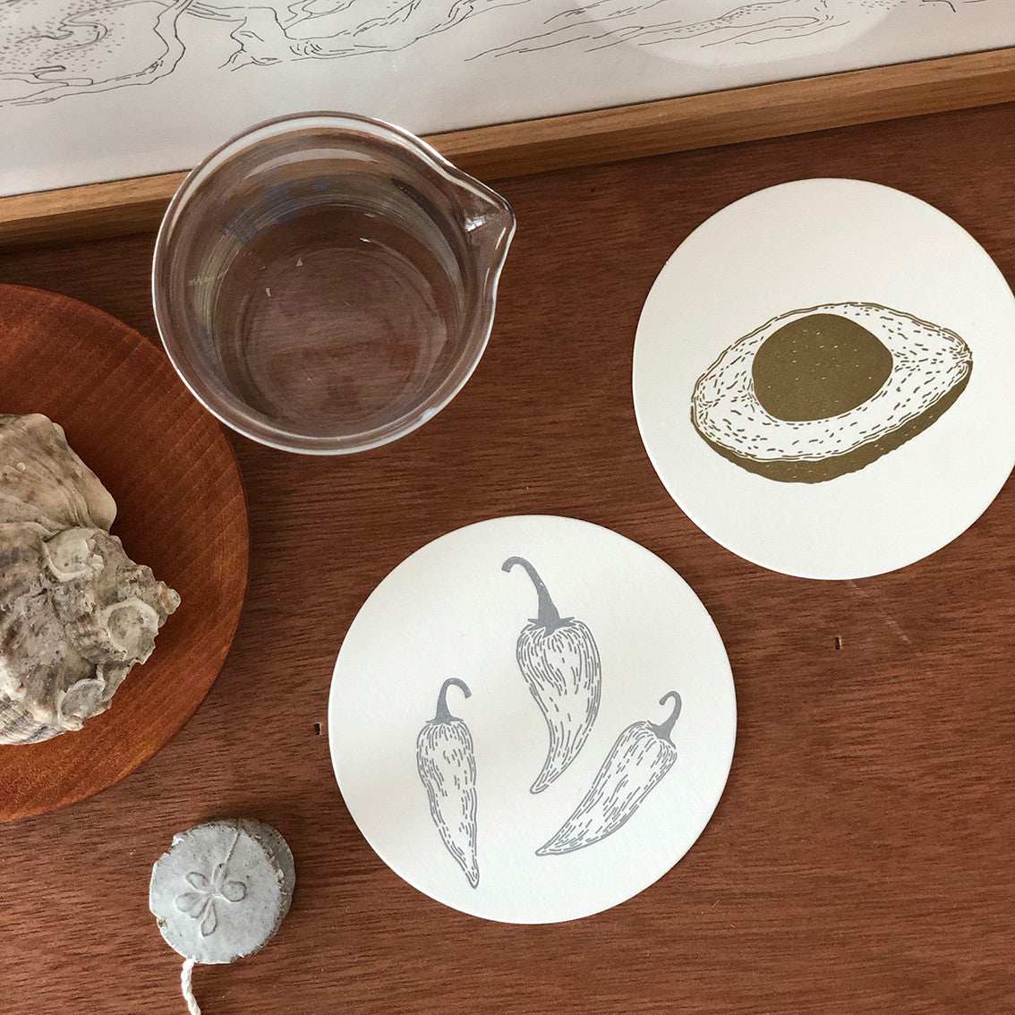 [A PLATE] Vegetable Universe (메세지 카드) - PAPER PLATE 페이퍼플레이트 - CAVA LIFE