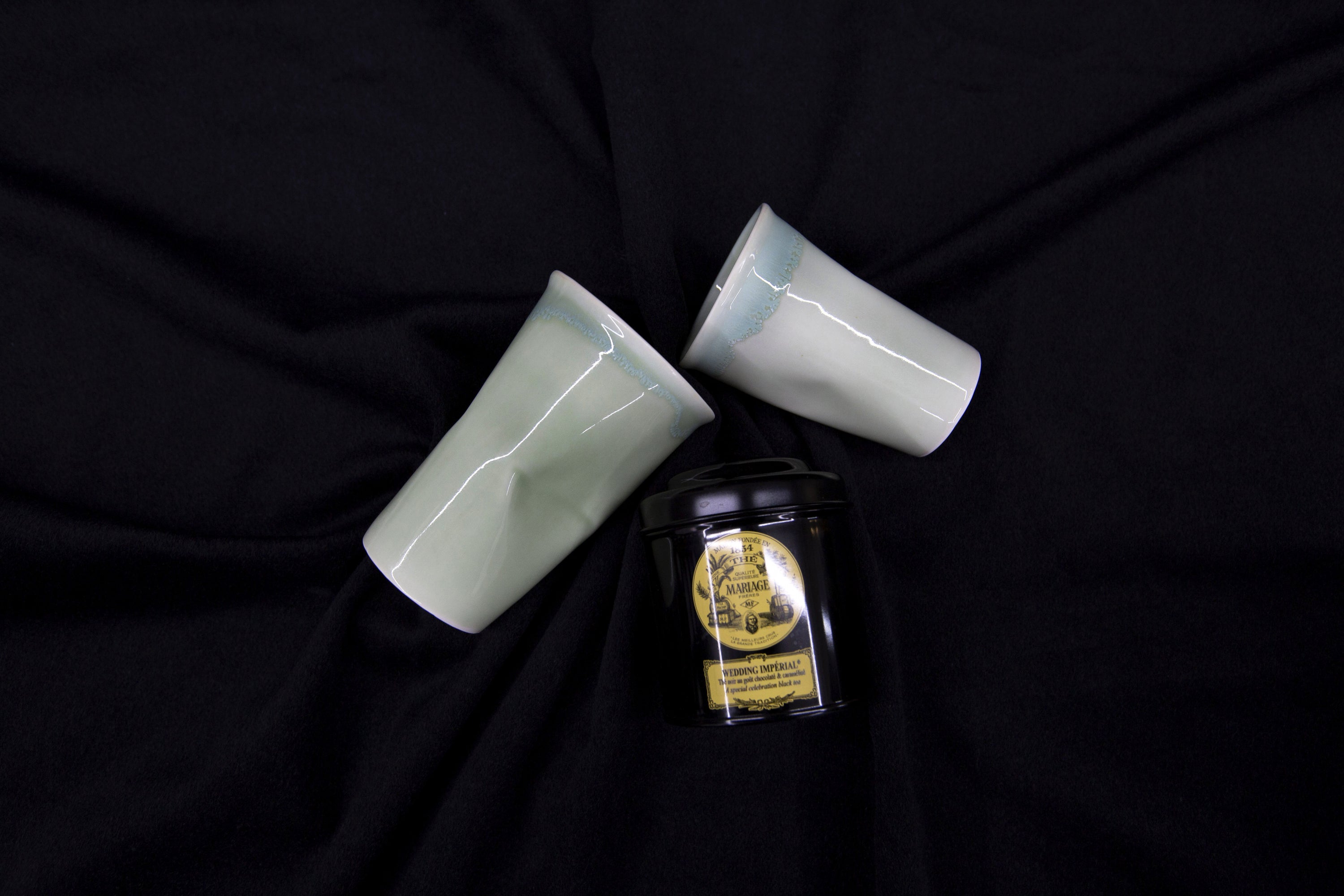 SAI 002 찌그러진 컵 미디엄 연잎 - SAI 사이 - CAVA LIFE