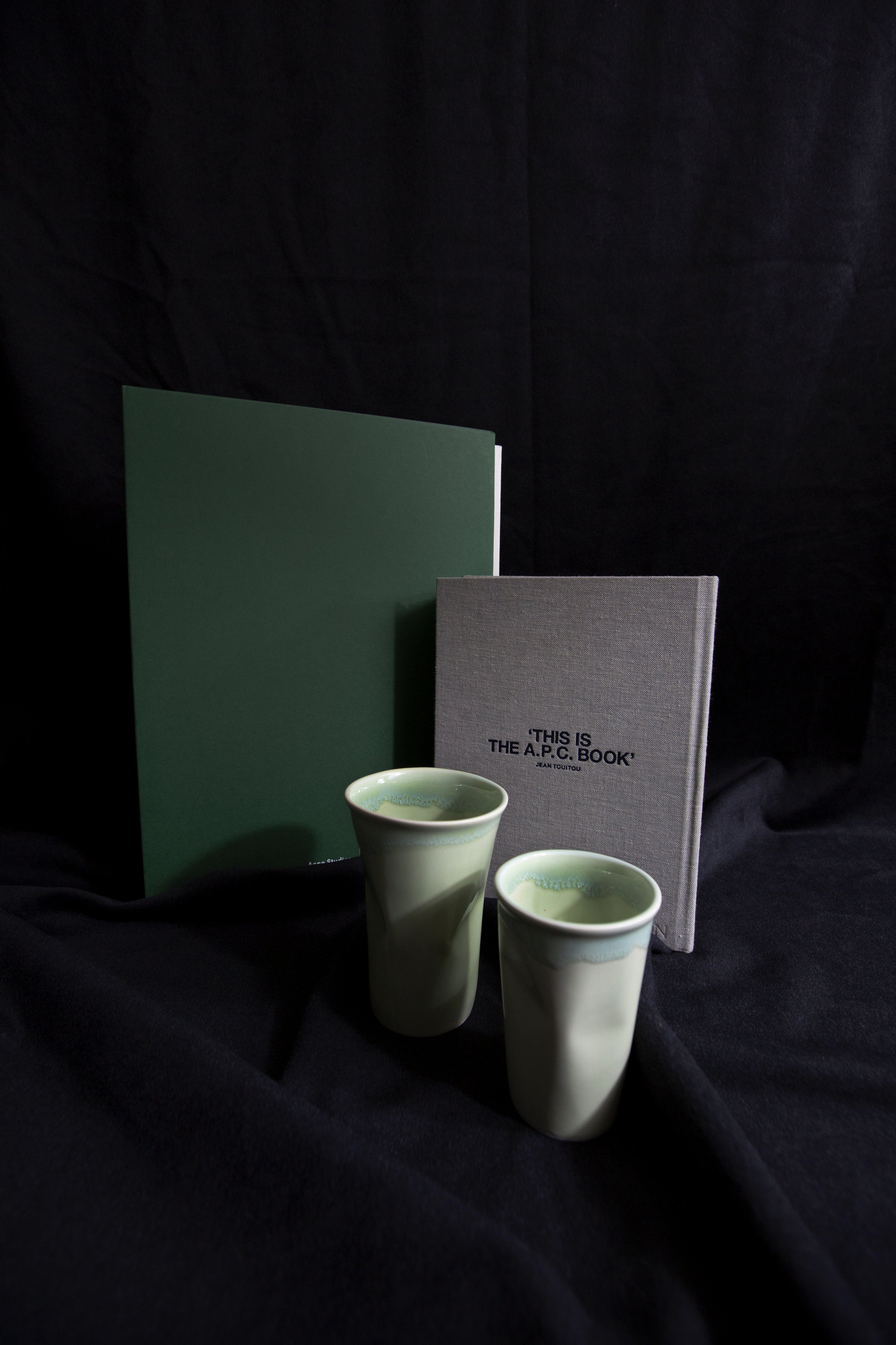 SAI 002 찌그러진 컵 미디엄 연잎 - SAI 사이 - CAVA LIFE