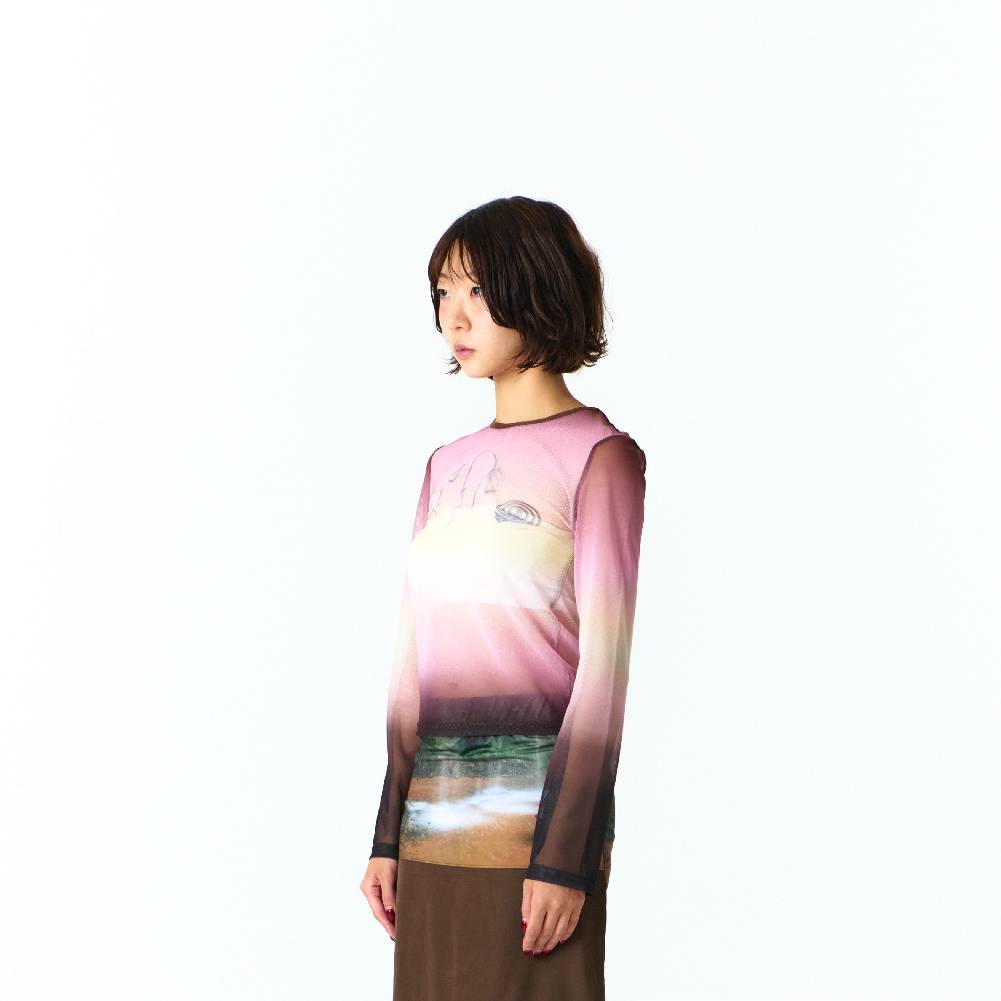 KILLING MOSQUITO MESH TOP (PINK)