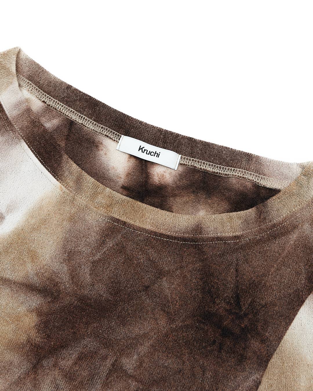 Tie dye Knit (BROWN) WOMENS