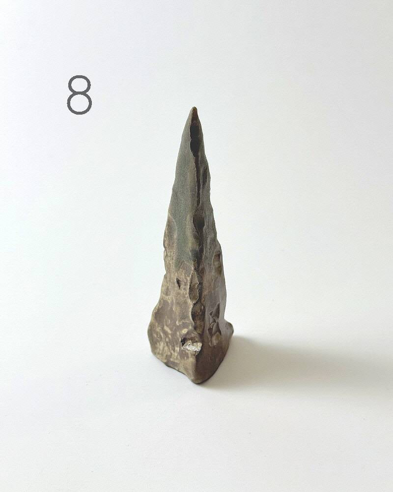 Black clay horn series