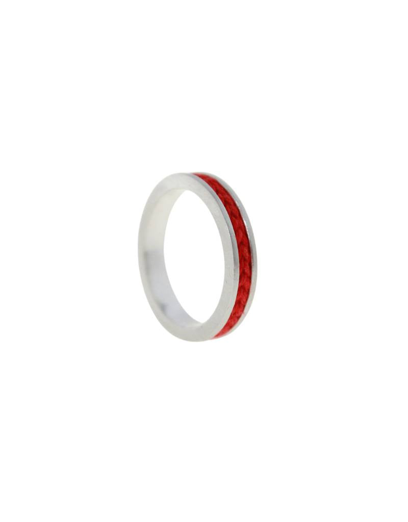 crochet ring/ red