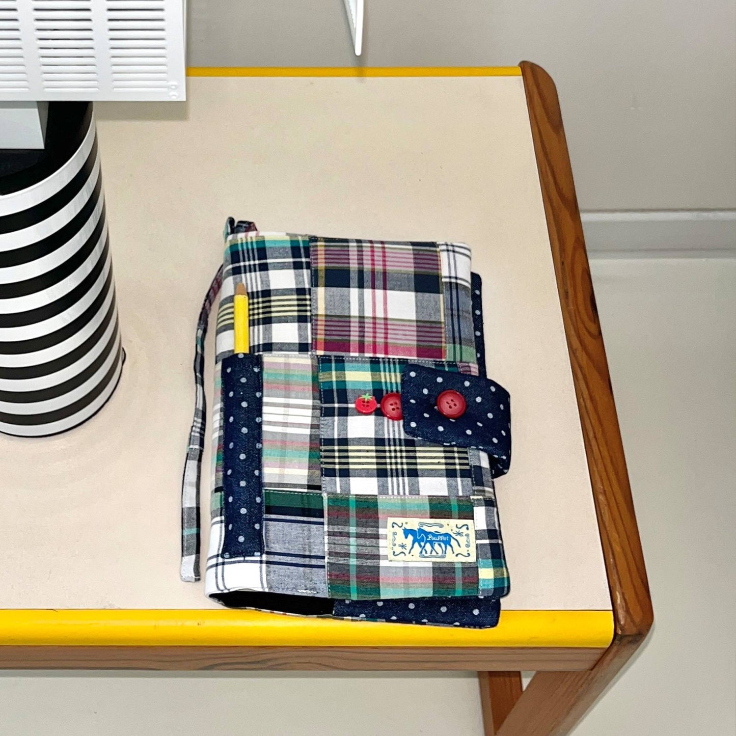 Checky Patch Book Cover