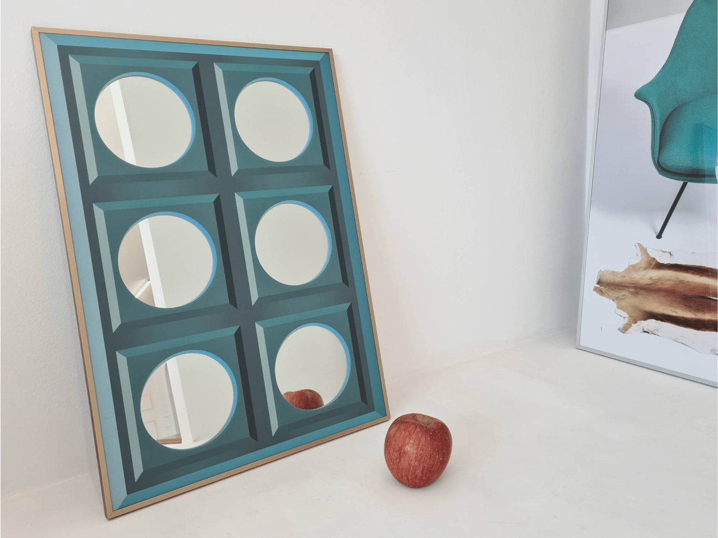 여섯 개의 원 포스터 거울_A3