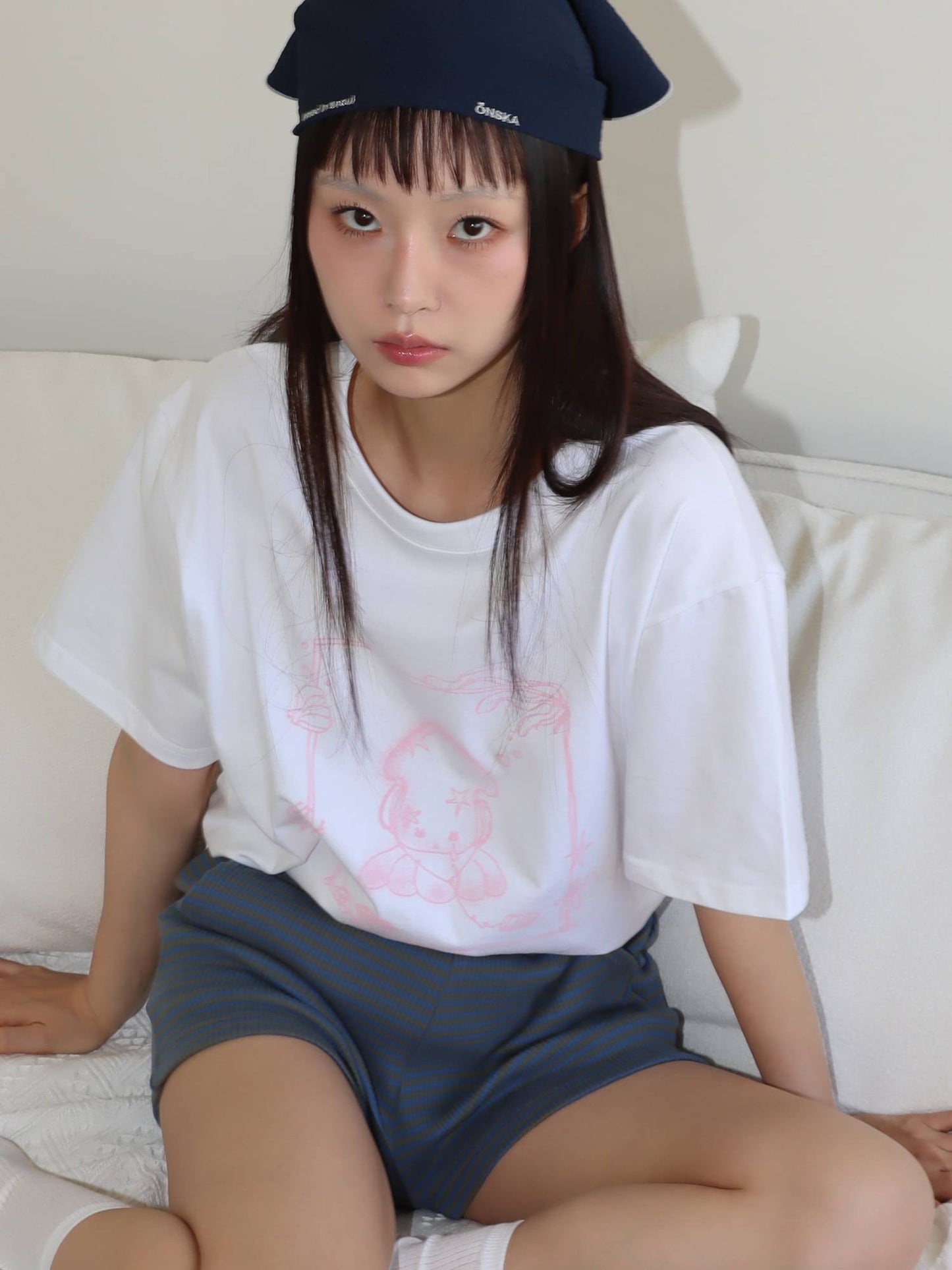 PRINCESS SQUID T-SHIRT (WHITE)