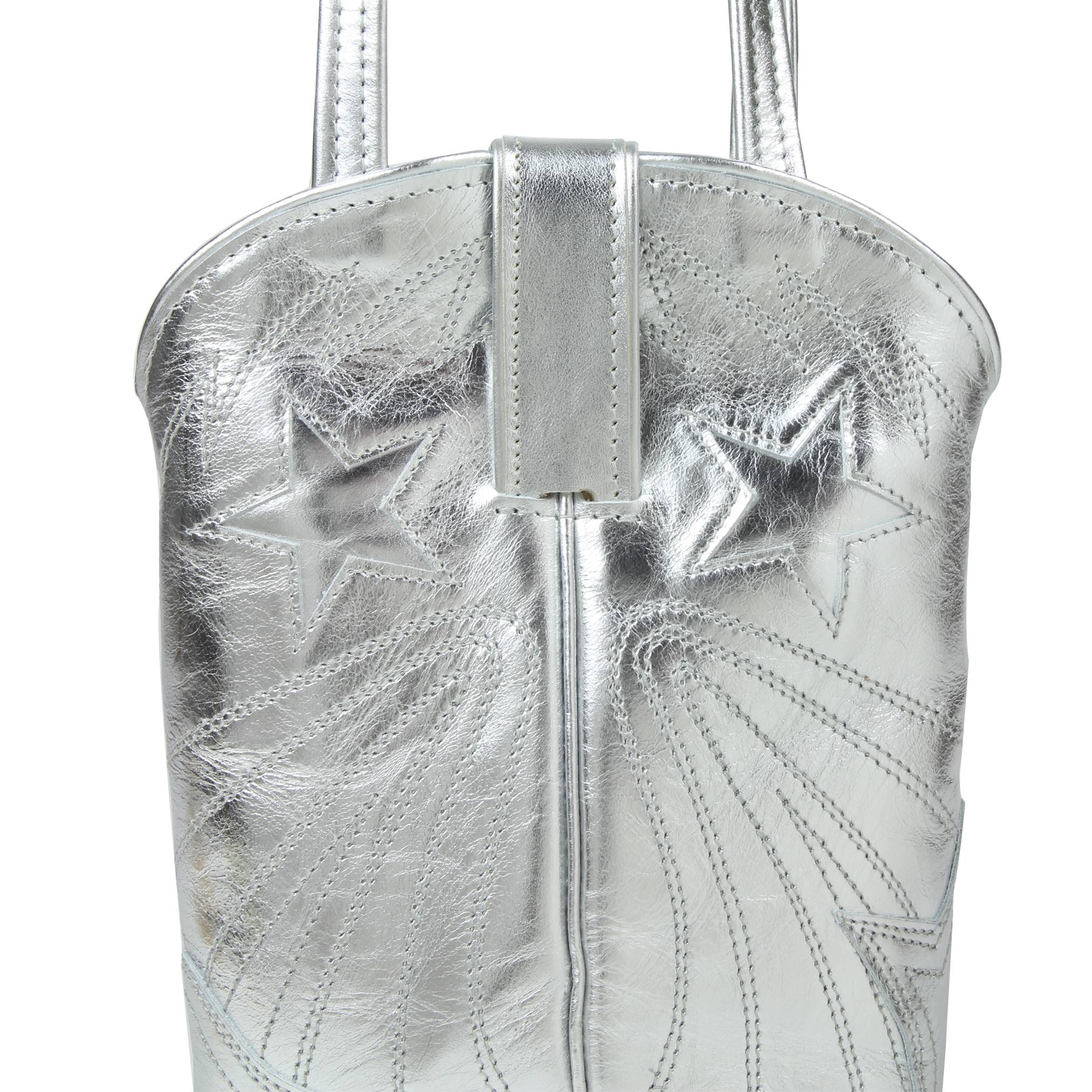 BOOTS PURSE - Silver - LOVE PARADE 러브퍼레이드 - CAVA LIFE