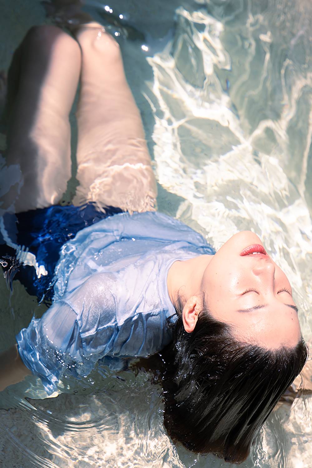 LINE SWIM BOTTOM / NAVY