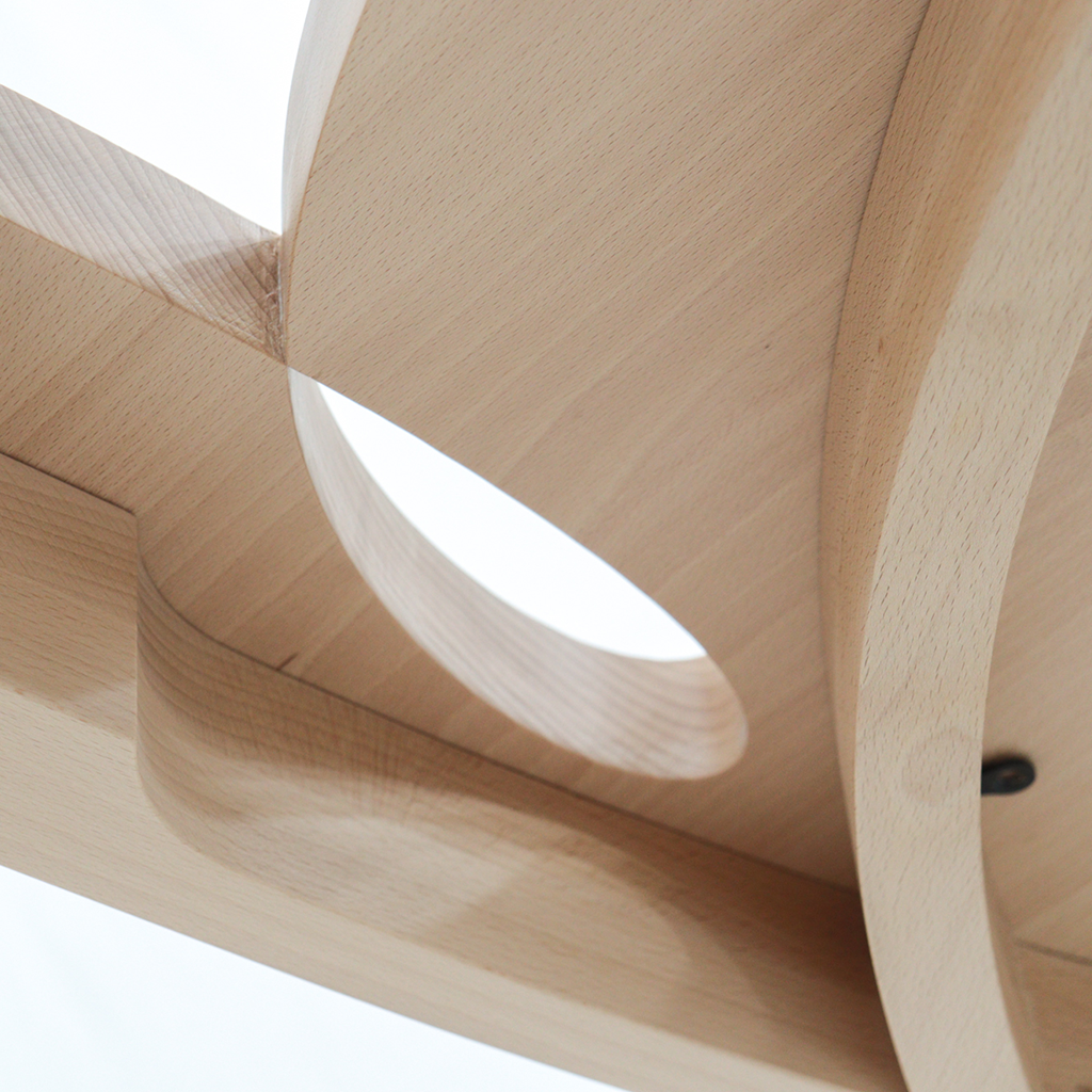 Curly Dining Table | Beech