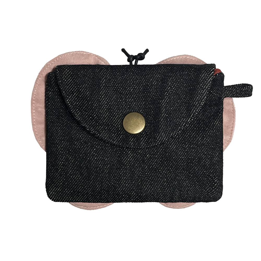 나비 수집 데님 카드지갑 NB012