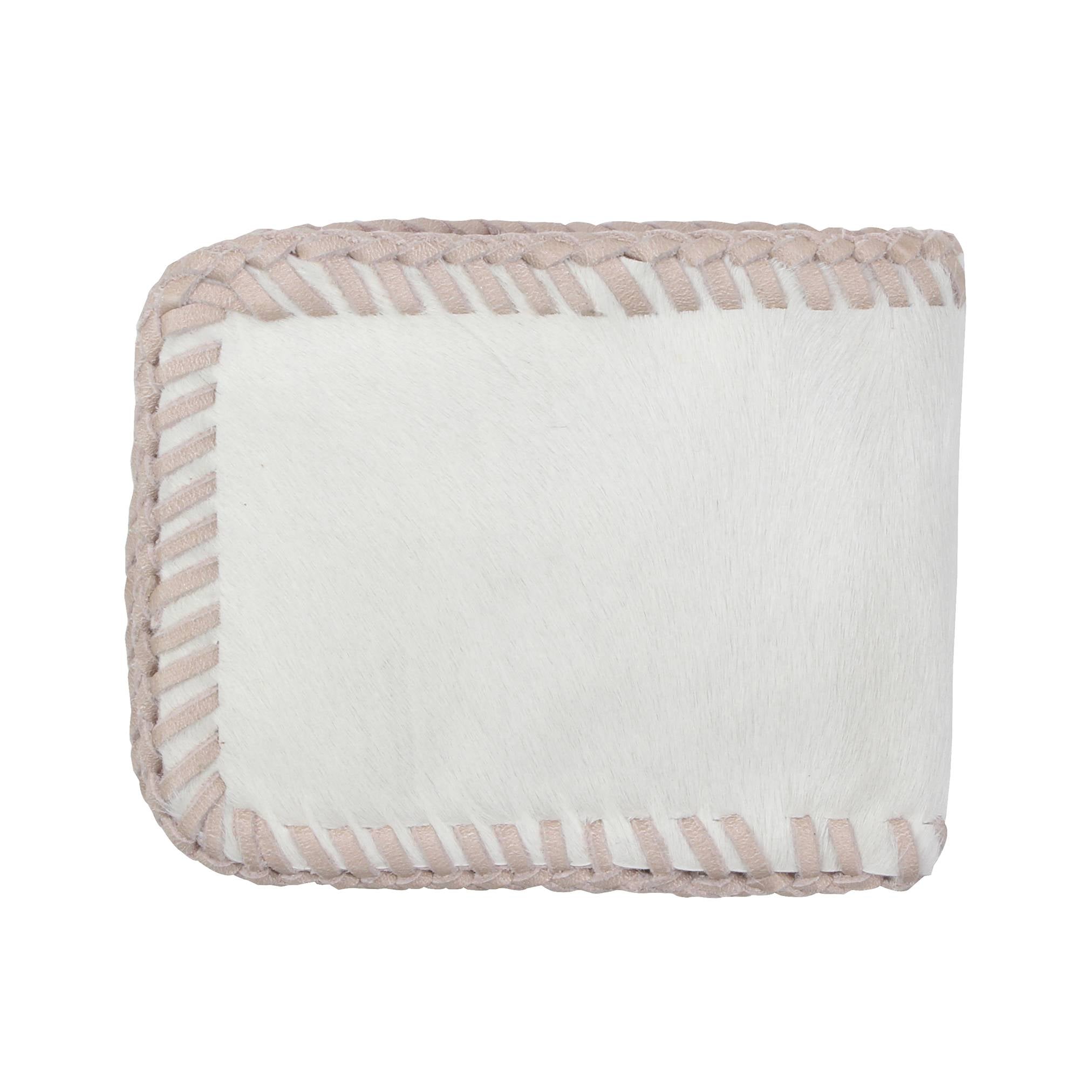 BIFOLD WALLET(Unborn Calf-skin) - Ivory - LOVE PARADE 러브퍼레이드 - CAVA LIFE