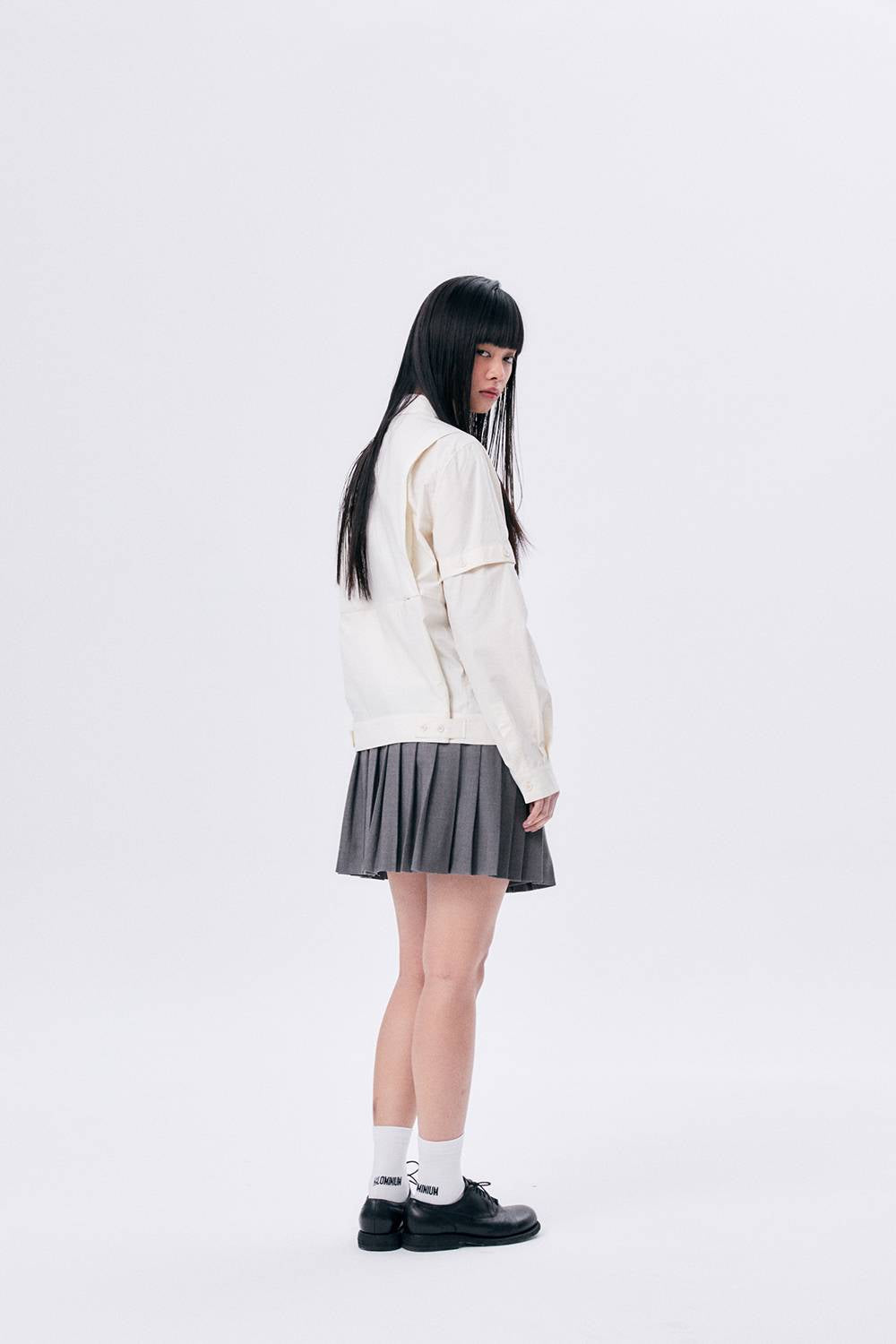 SHIRT JACKET / ECRU - HALOMINIUM  할로미늄 - CAVA LIFE