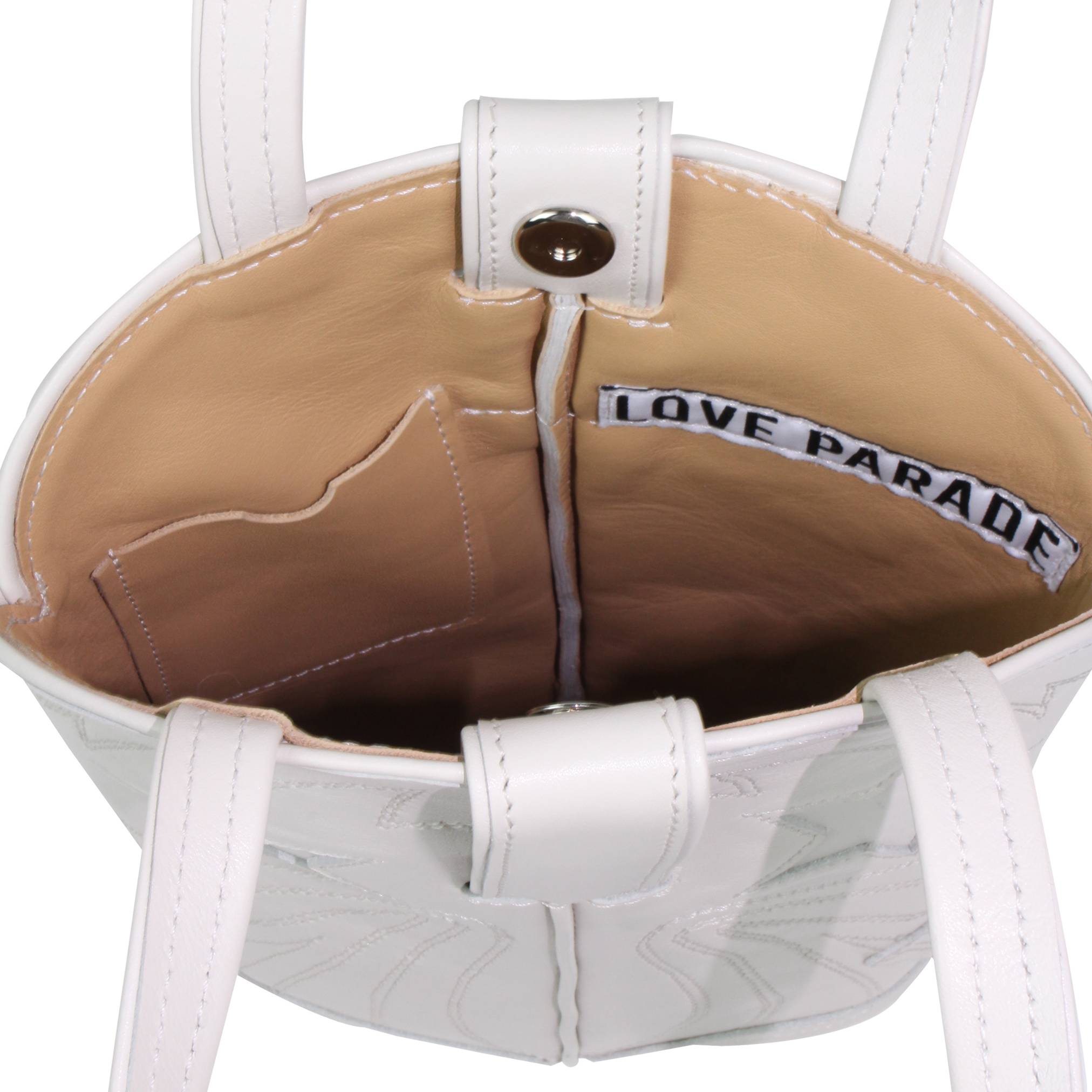 BOOTS PURSE - Ivory - LOVE PARADE 러브퍼레이드 - CAVA LIFE