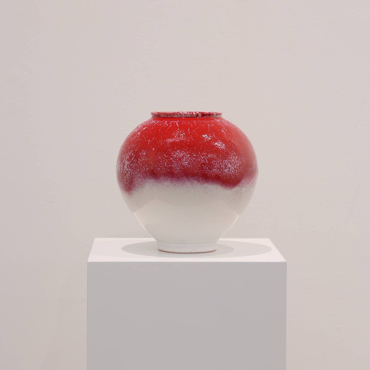 SAI 006 일광화(日光華) 달항아리 (Sun Bloom Moon Jar)