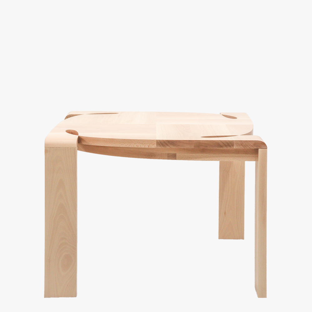 Curly Dining Table | Beech