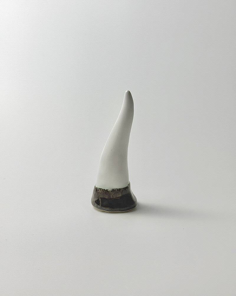 Fang of dragon silver gloss