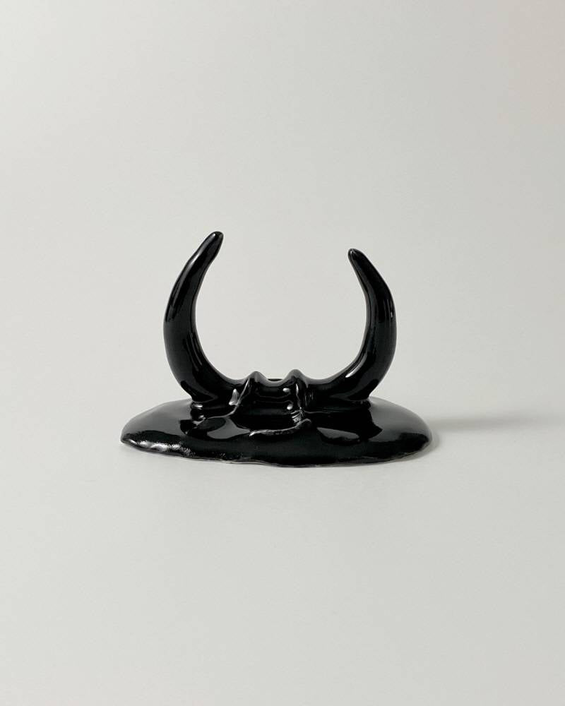 흙의 늑골 (Gloss black) - khoikos 코이코스 - CAVA LIFE