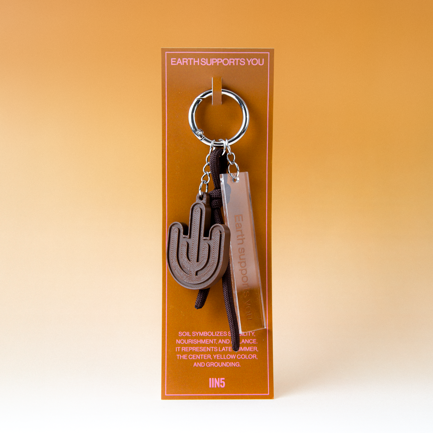 토 사주 개운 키링 / Earth supports you