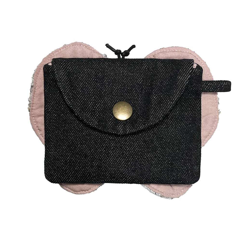 나비 랩 수집 데님 카드지갑 NBL005