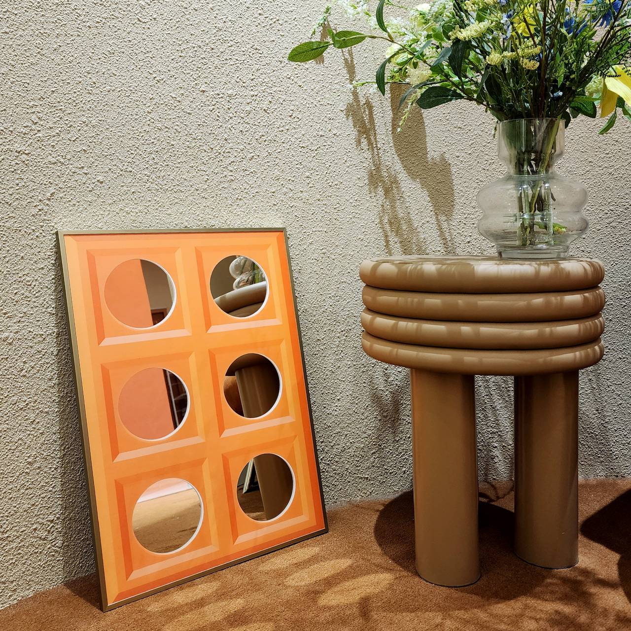 여섯 개의 원_주황 B3