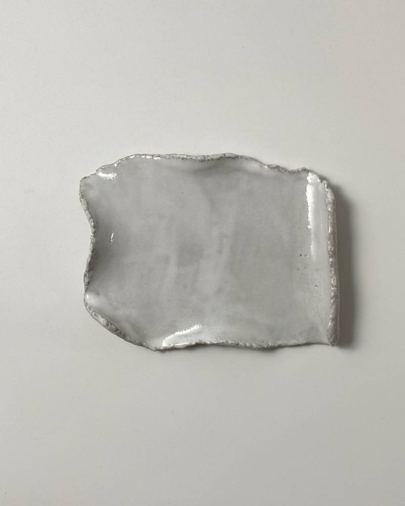 두루마리 Gloss white grey 1