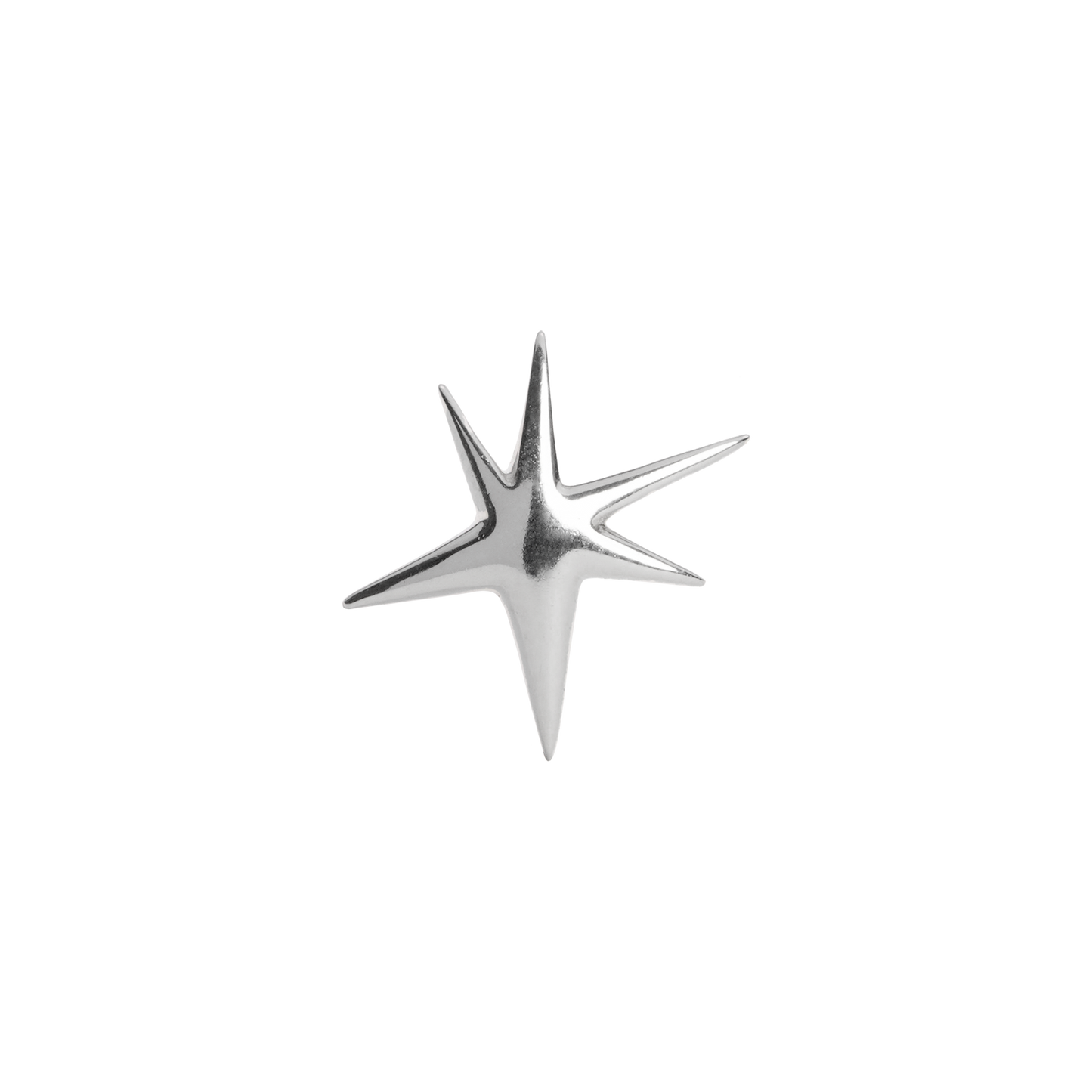 Star Stud Medium (Silver925)