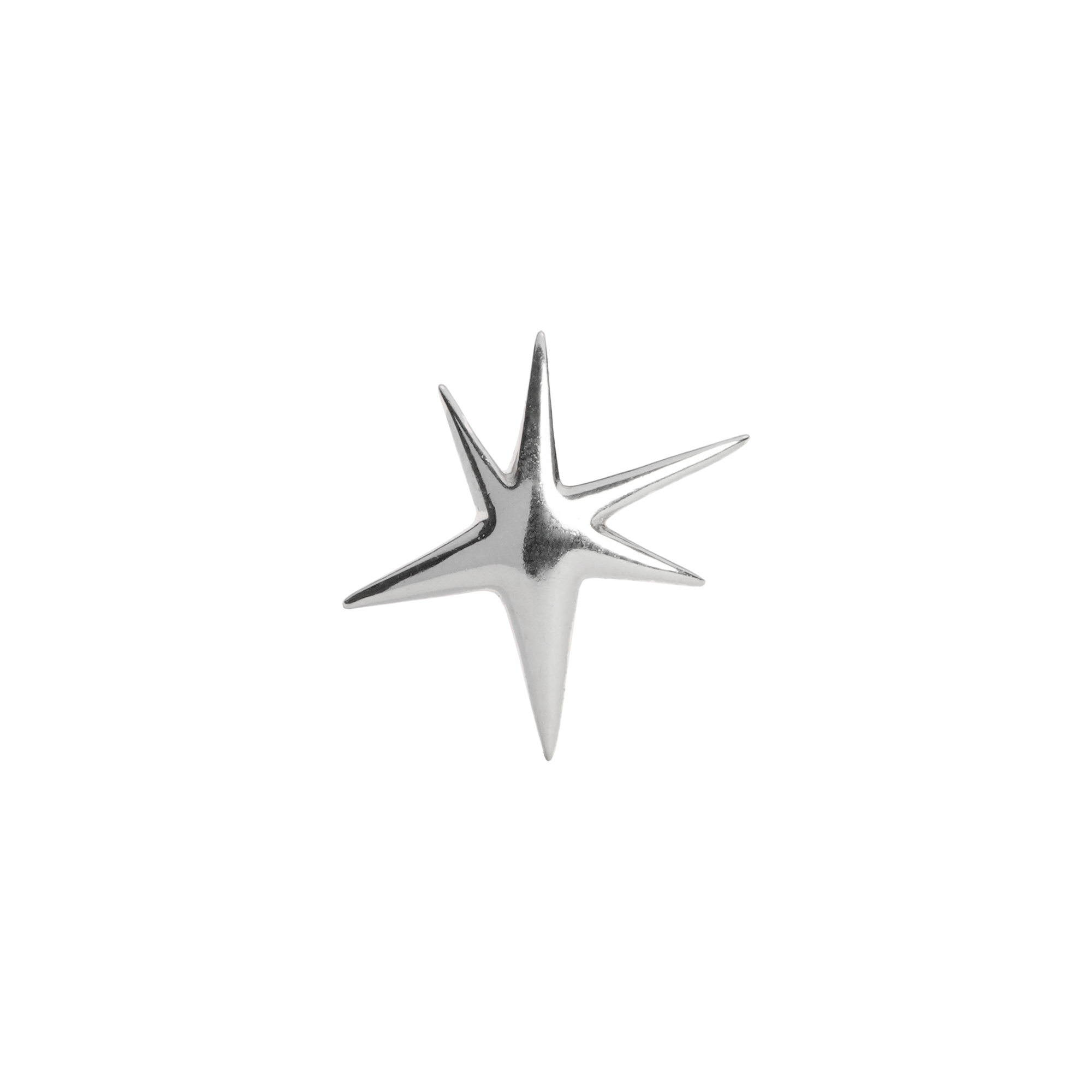 Star Stud Medium (Silver925)