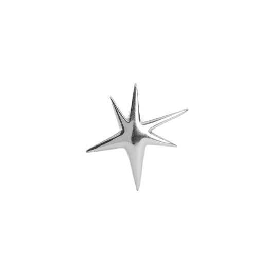 Star Stud Medium (Silver925)