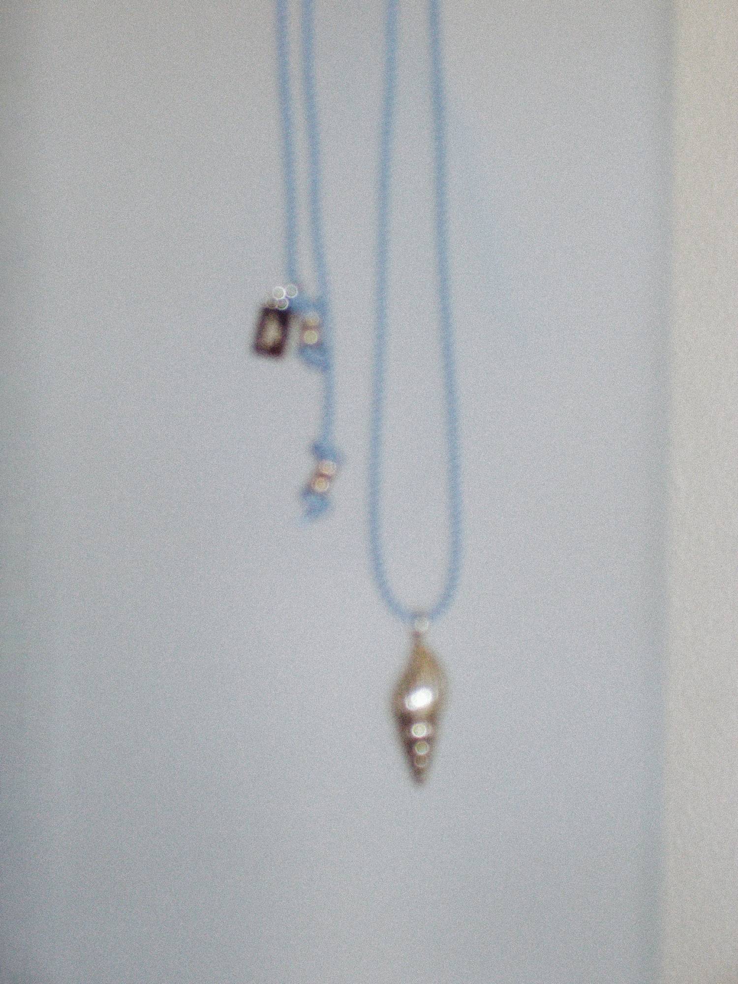 Silver Sora 목걸이 [blue]