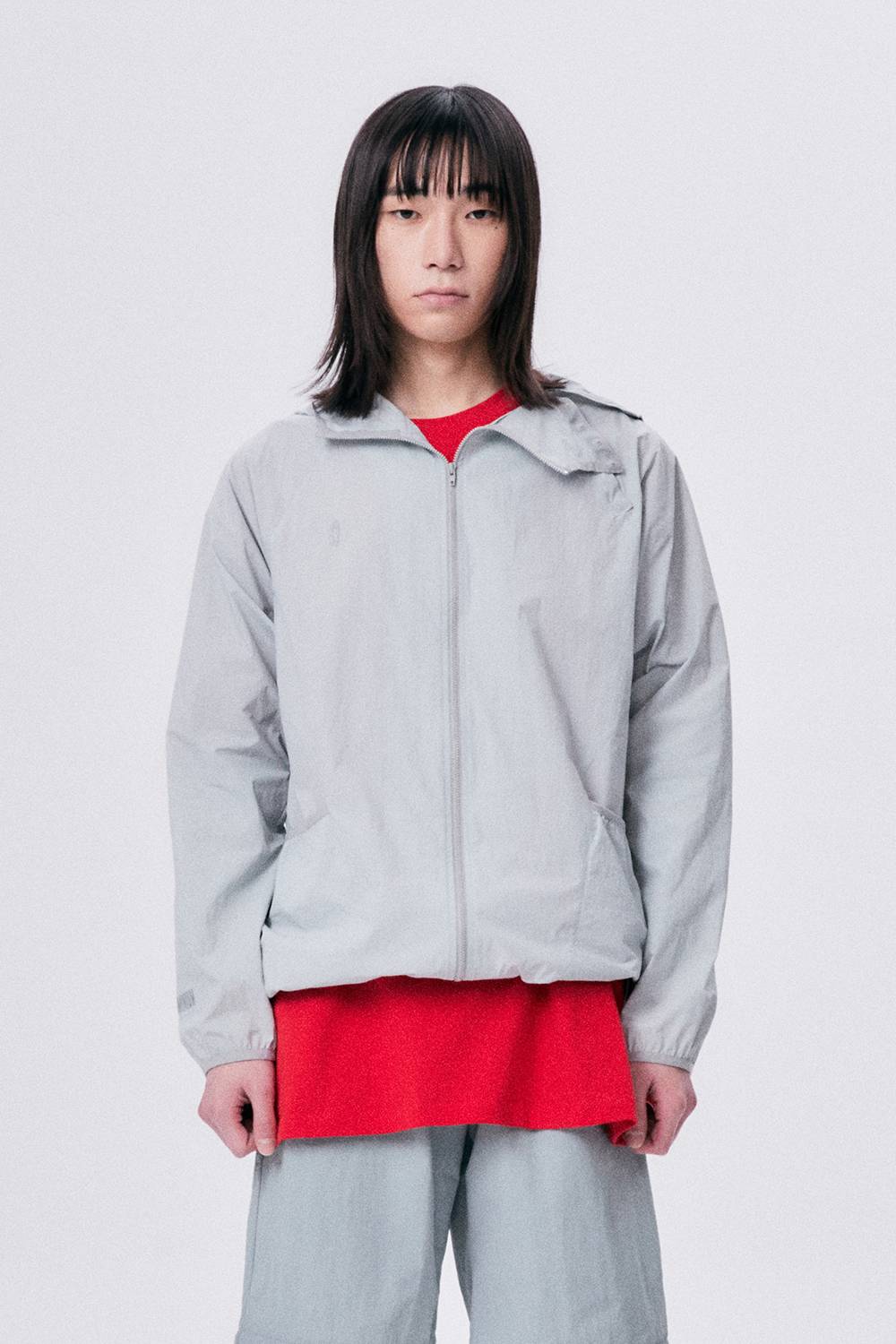 WINDBREAKER / BLUE GRAY - HALOMINIUM  할로미늄 - CAVA LIFE