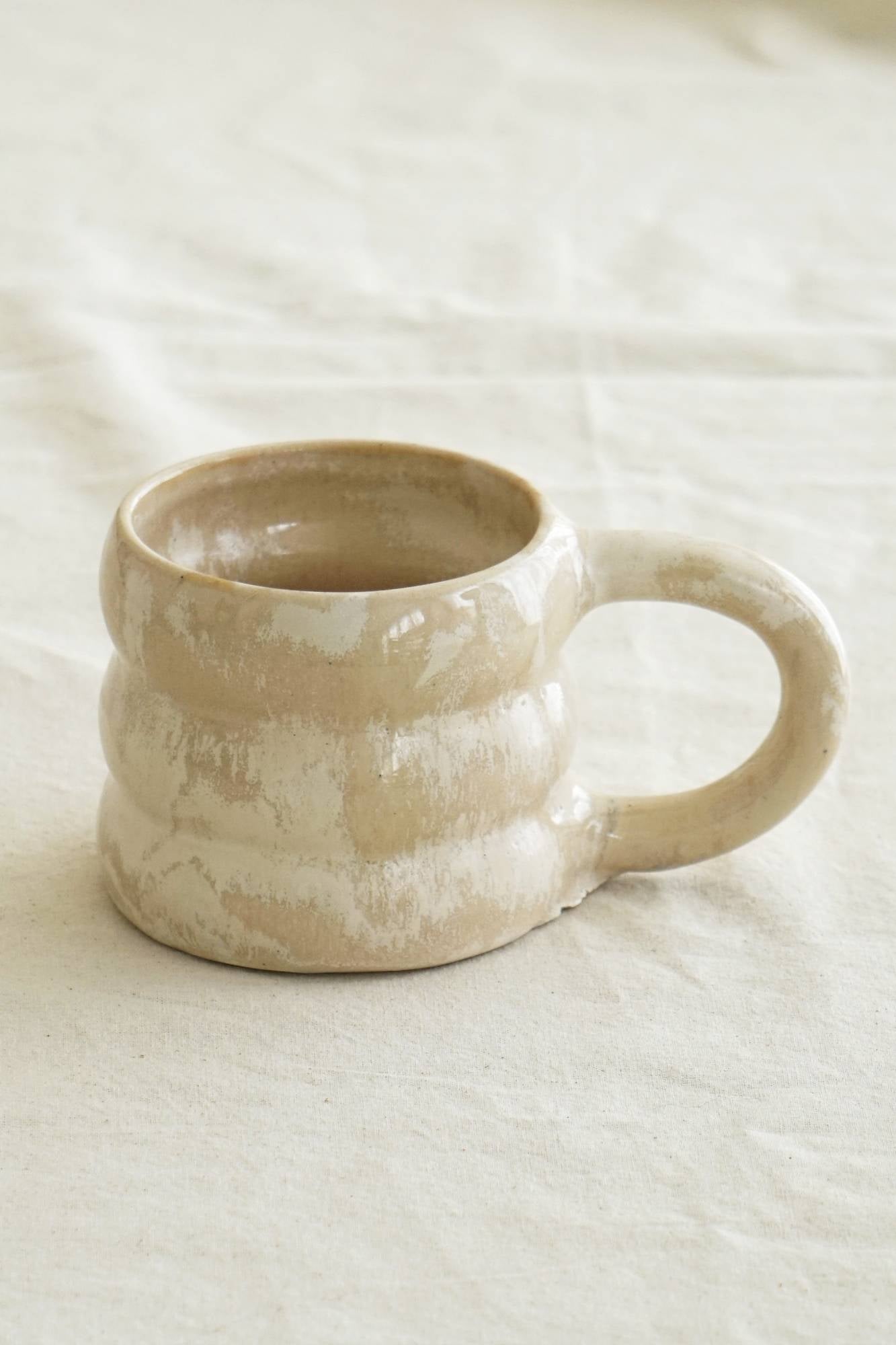 웨이브 머그-오로라 베이지