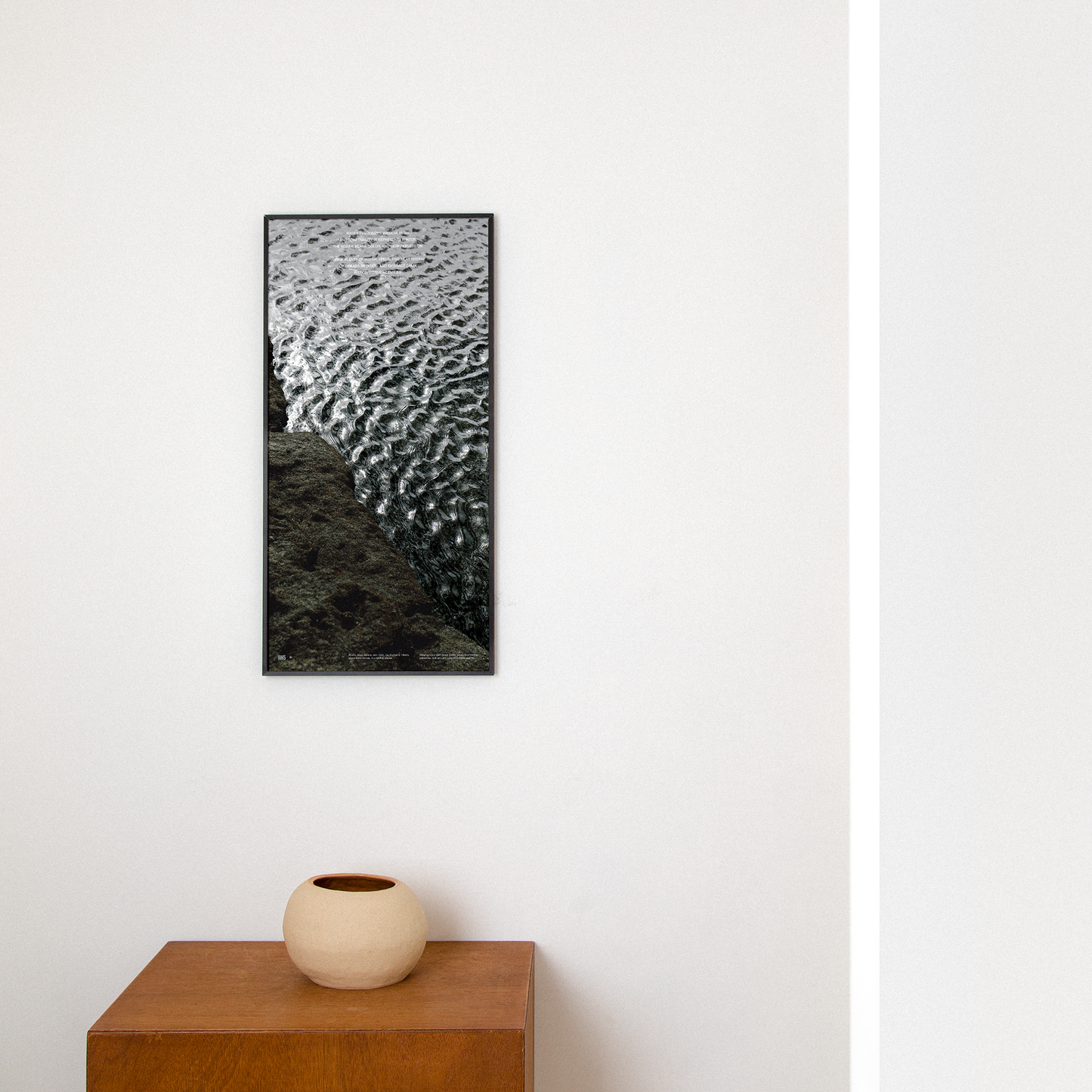 수 사주 질감 파노라마 개운 포스터 / Go with the flow