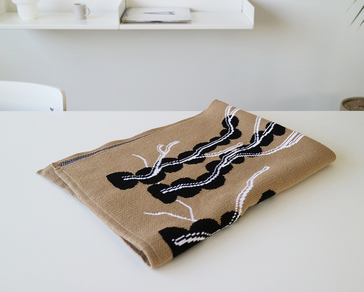 blooming fruit blanket - Object Gangmul 오브젝트 강물 - CAVA LIFE