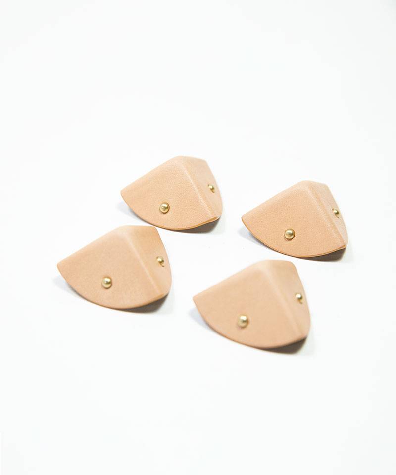 Leather Corner - Black, Natural