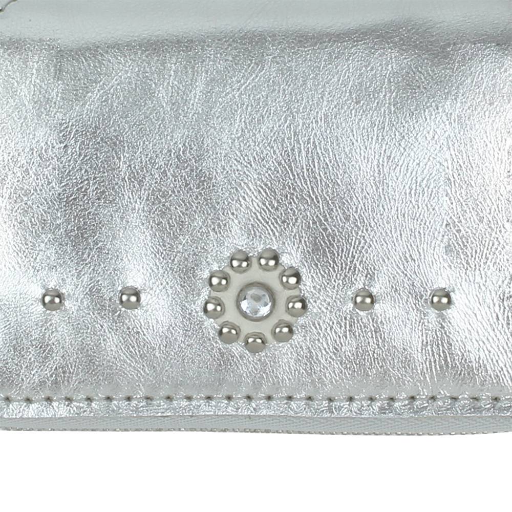 STUD WALLET - SILVER