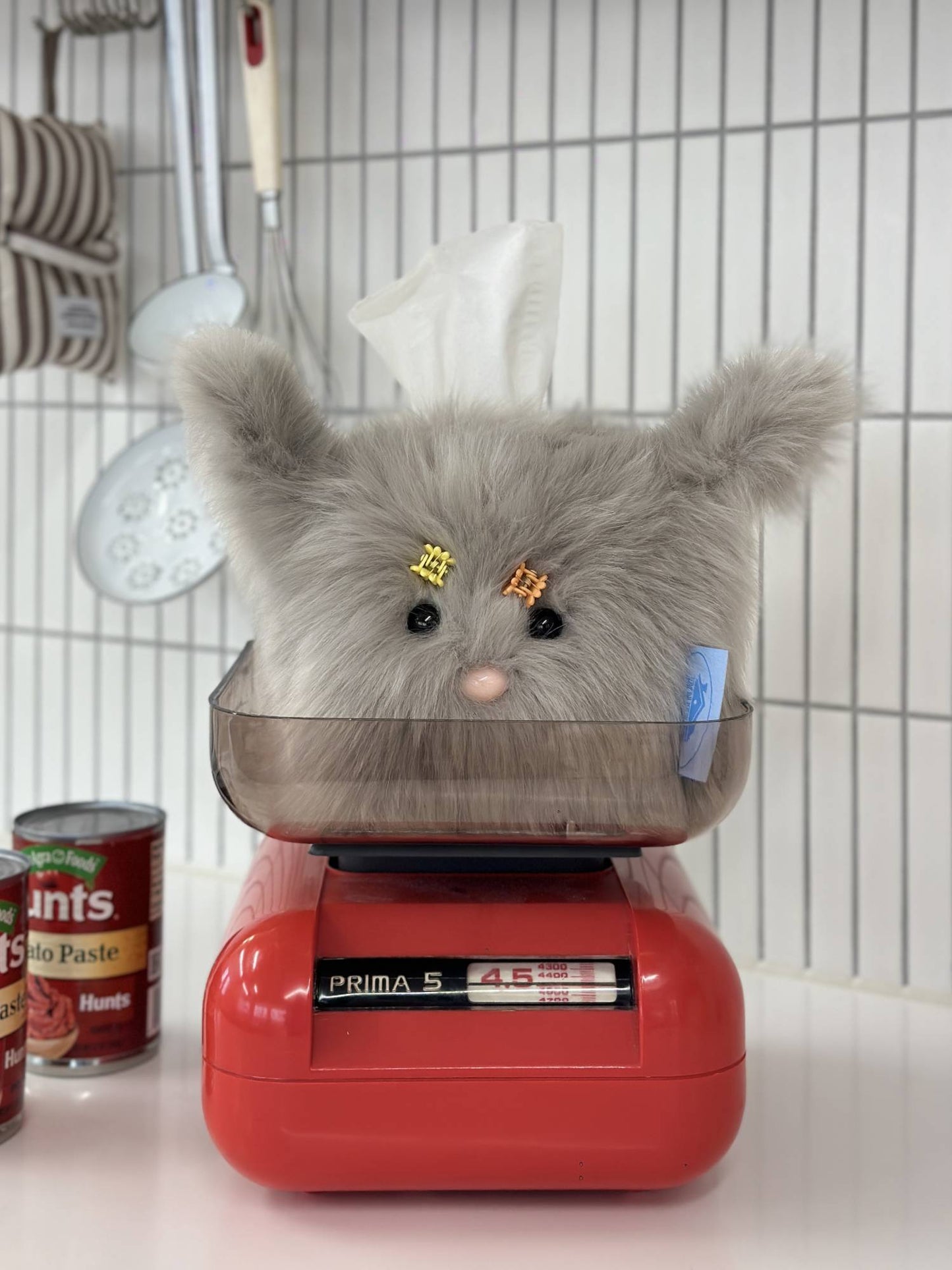 Shy PeePee Tissue Case (Gray)