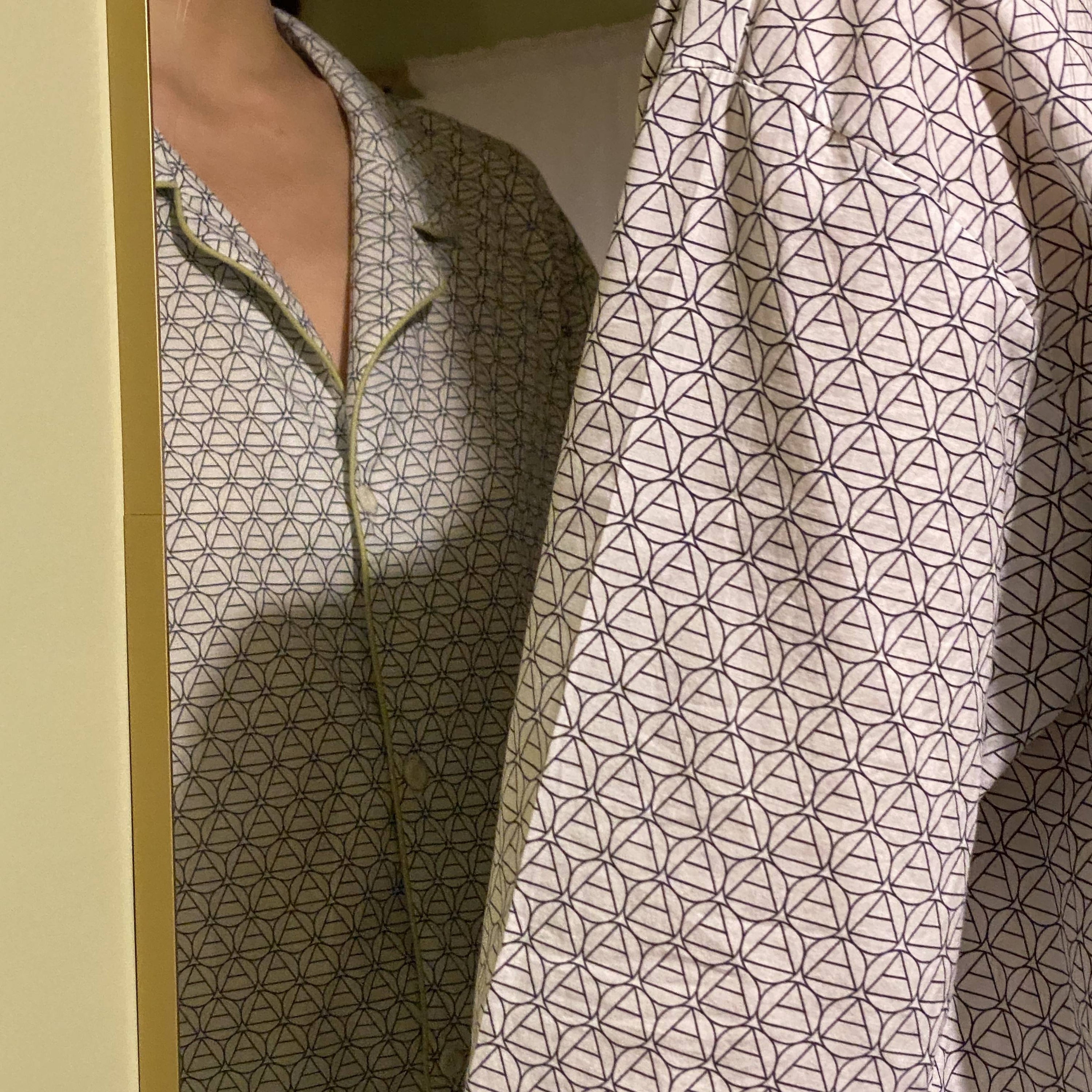 [손더스튜디오] 순면100% 사계절 로고파자마