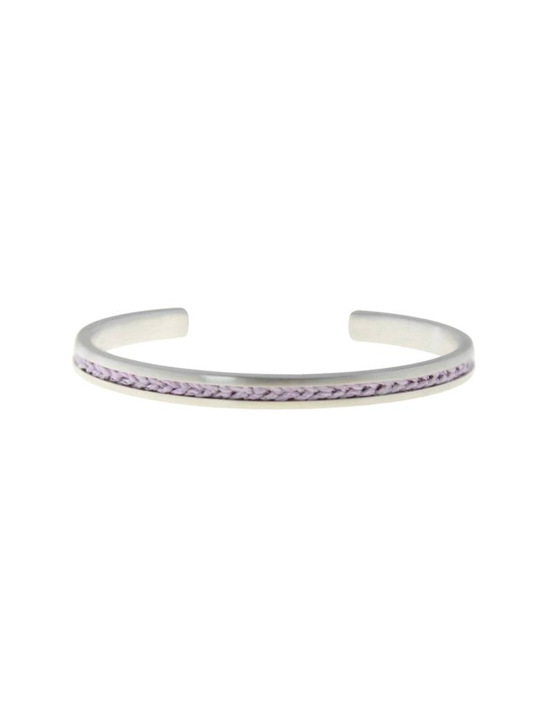 crochet bangle/ lilac